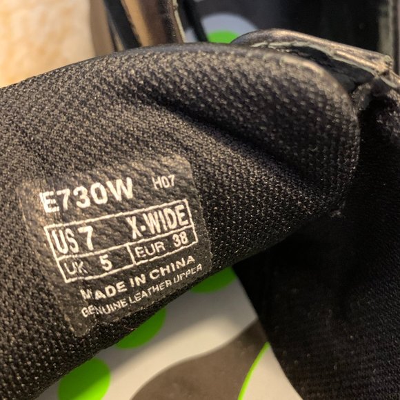 Like New! Aetrex Women's E730 "Eliza" Leather/Suede Casual Lace Up Shoe 7 Wide - Picture 10 of 12